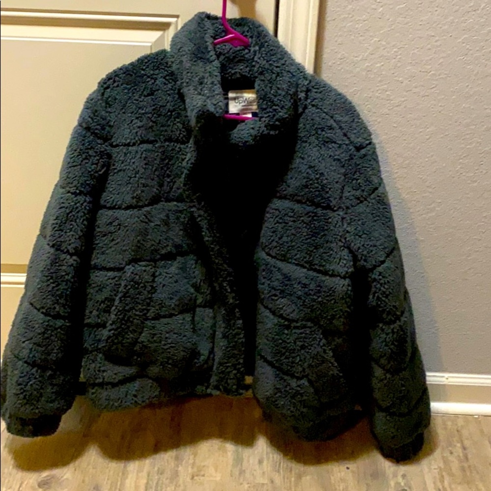 Gray Sherpa jacket